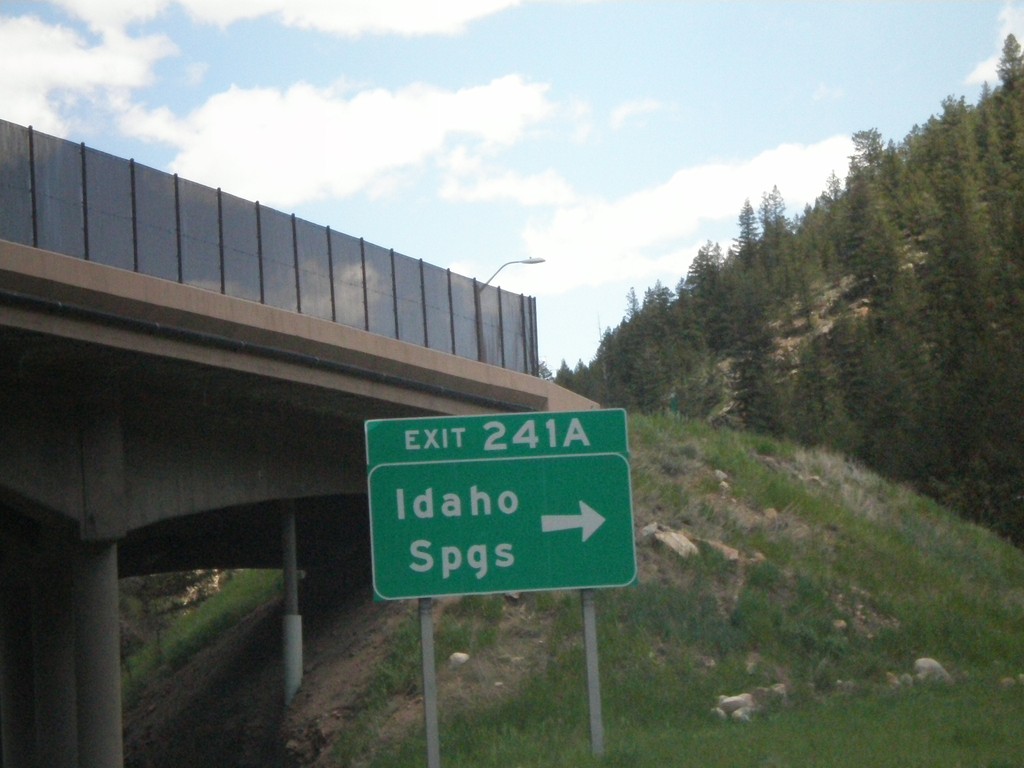 I-70 East - Exit 241A