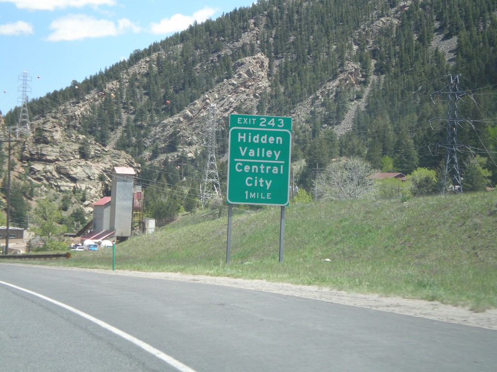 I-70 East - Exit 243