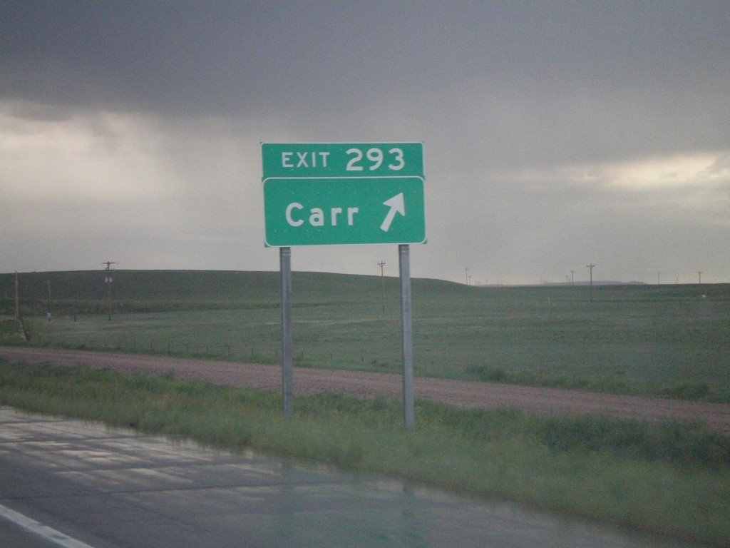 I-25 North - Exit 293