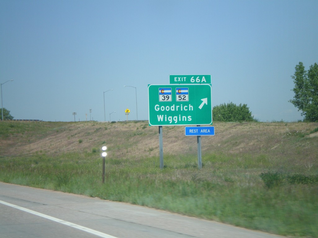 I-76 West - Exit 66A