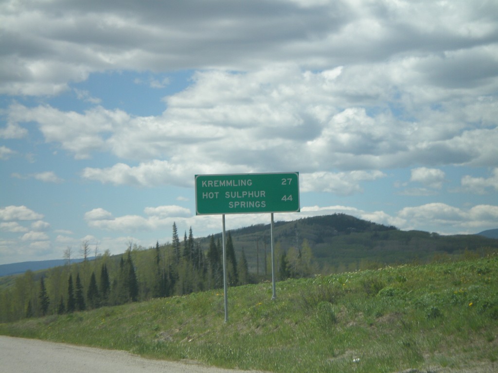 US-40 East - Distance Marker