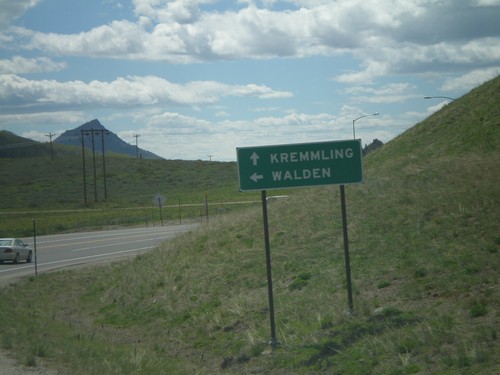 US-40 East Approaching CO-14 North