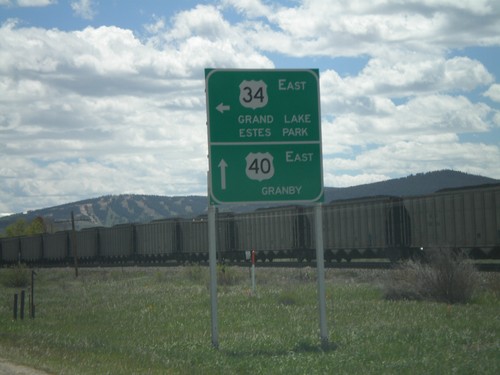 US-40 East at US-34 East