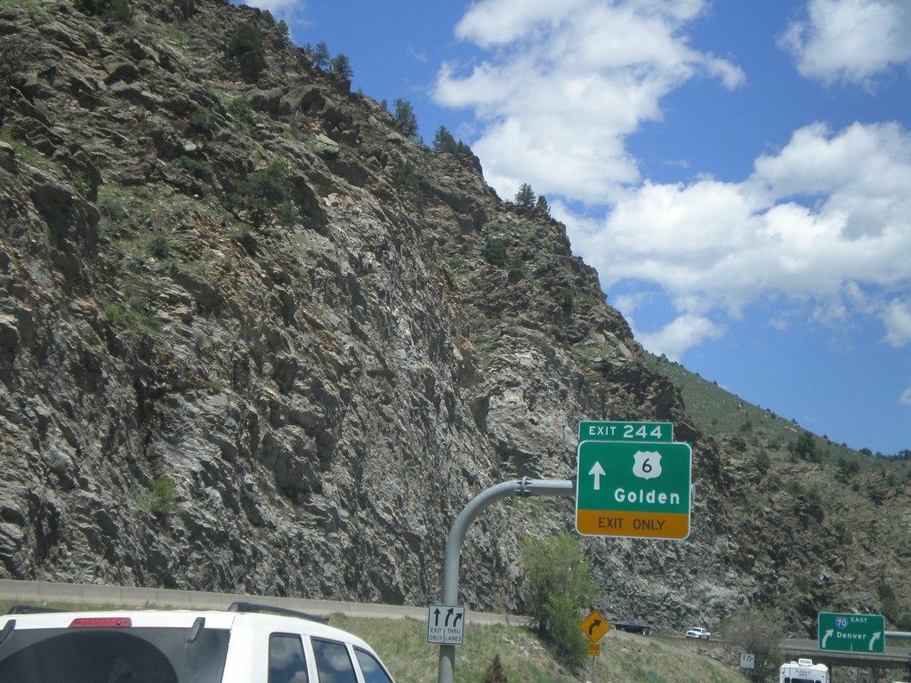 I-70 East - Exit 244