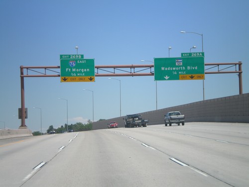 I-70 East - Exits 269A and 269B