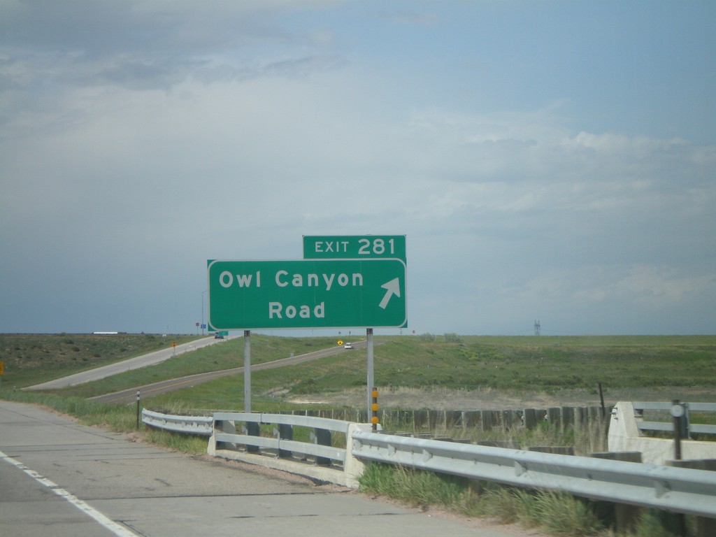 I-25 North - Exit 281