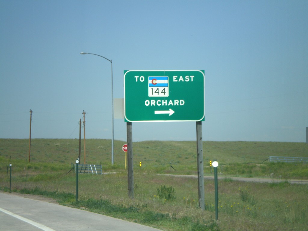 I-76 West at Exit 60 Offramp