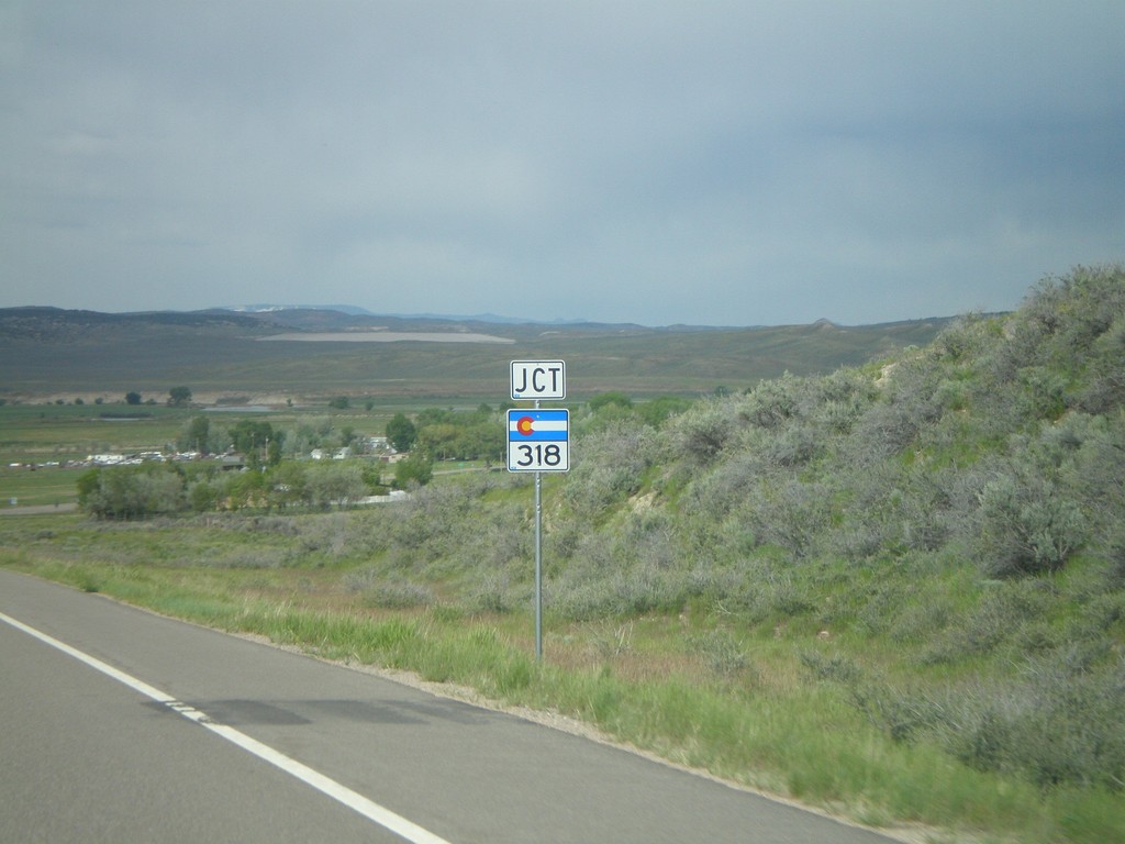 US-40 East Approaching CO-318