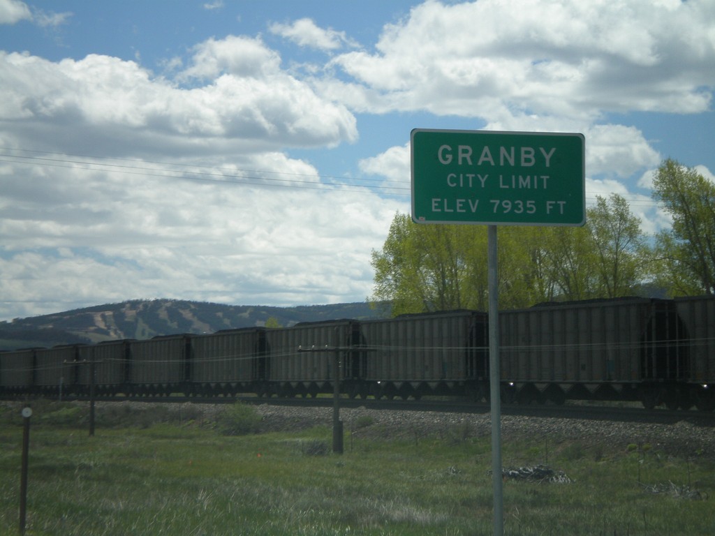 US-40 East - Granby City Limit