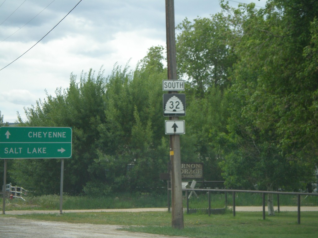 UT-32 South at I-80 Jct.