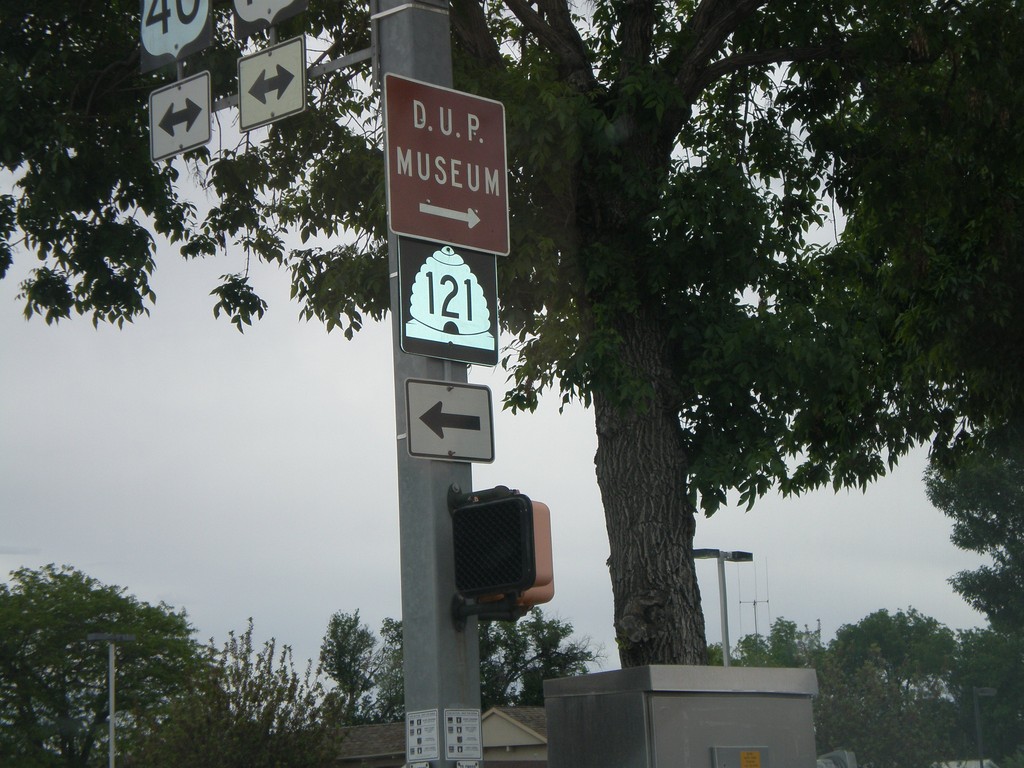 US-40 East at UT-121 West