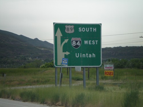 US-89 South at I-84