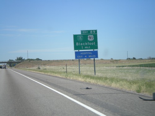 I-15 North - Exit 89