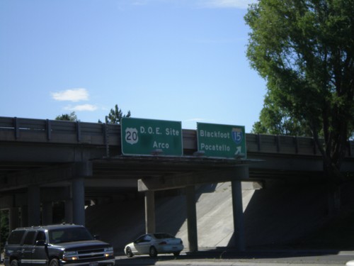 US-20 West at I-15 South (Exit 118)