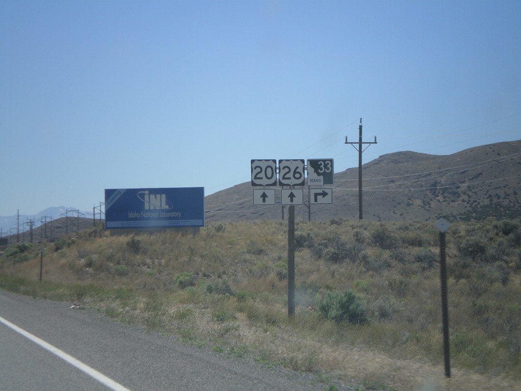 US-20/US-26 West Approaching ID-33