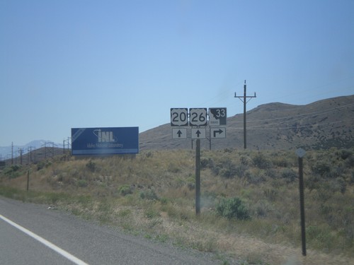 US-20/US-26 West Approaching ID-33