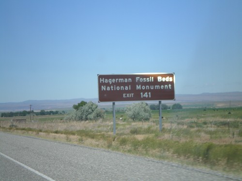 I-84 West Exit 141 - Hagerman Fossil Beds NM