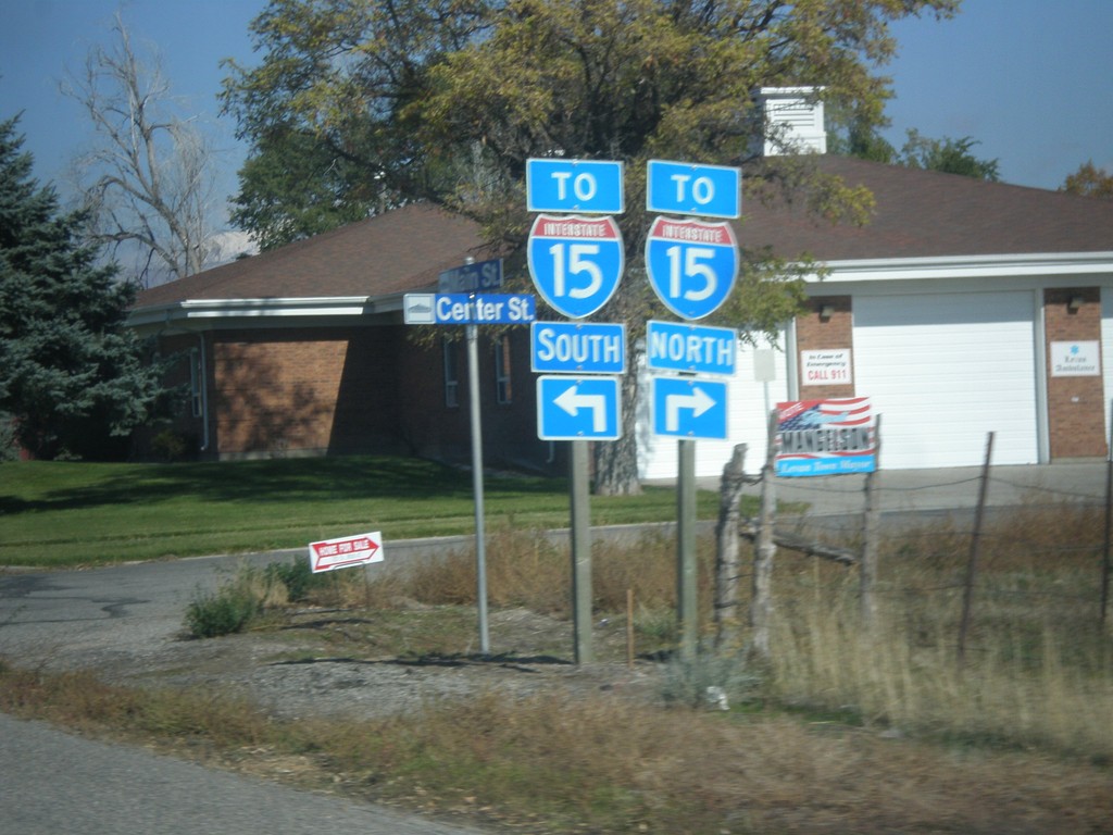 UT-28 North Approaching UT-78