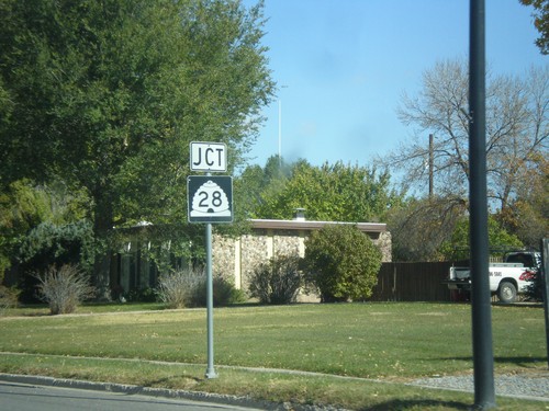 US-89 North Approaching UT-28