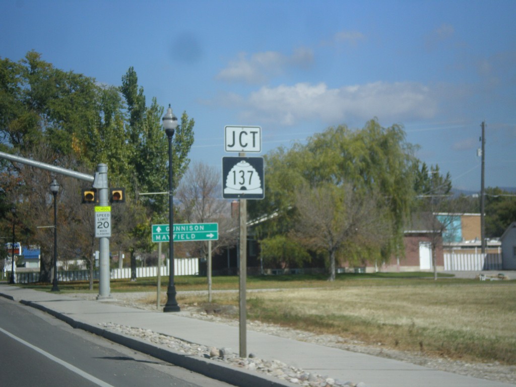 US-89 North Approaching UT-137