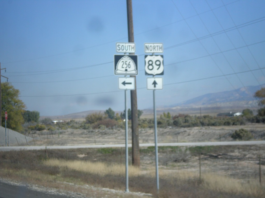 US-89 North at UT-256