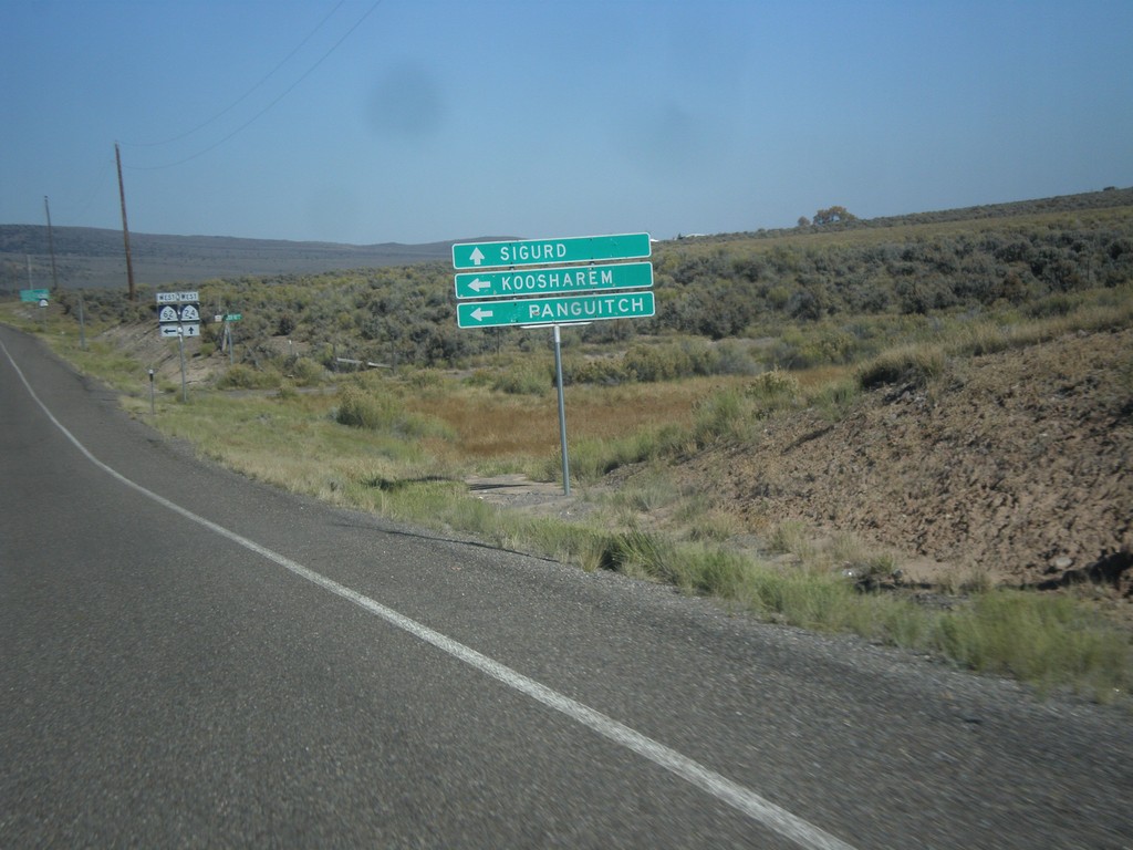 UT-24 West Approaching UT-62