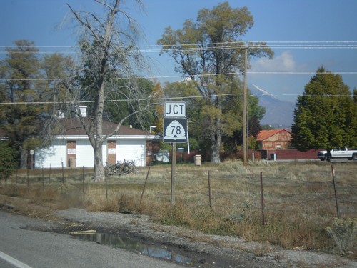 UT-28 North Approaching UT-78