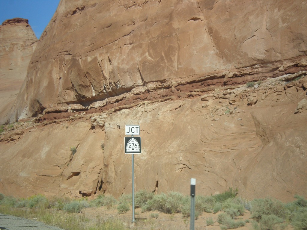 UT-95 West Approaching UT-276