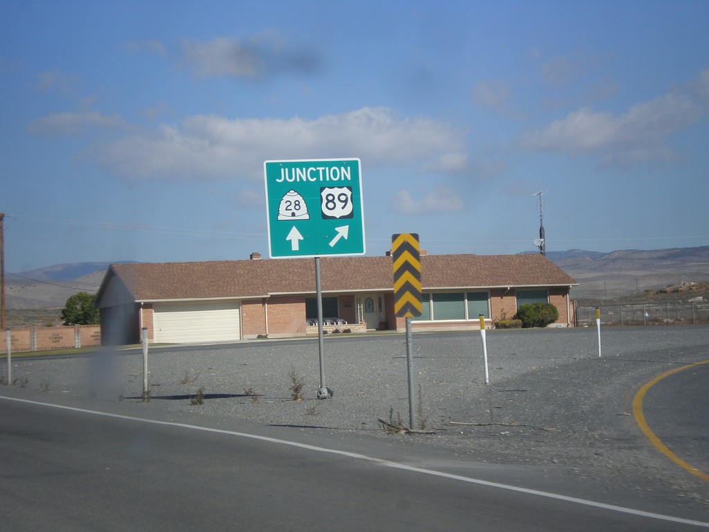 US-89 North at UT-28