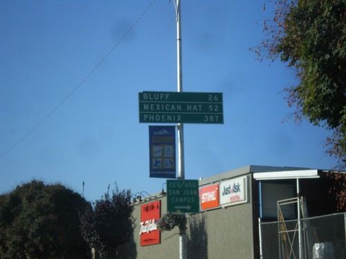 US-191 South - Distance Marker