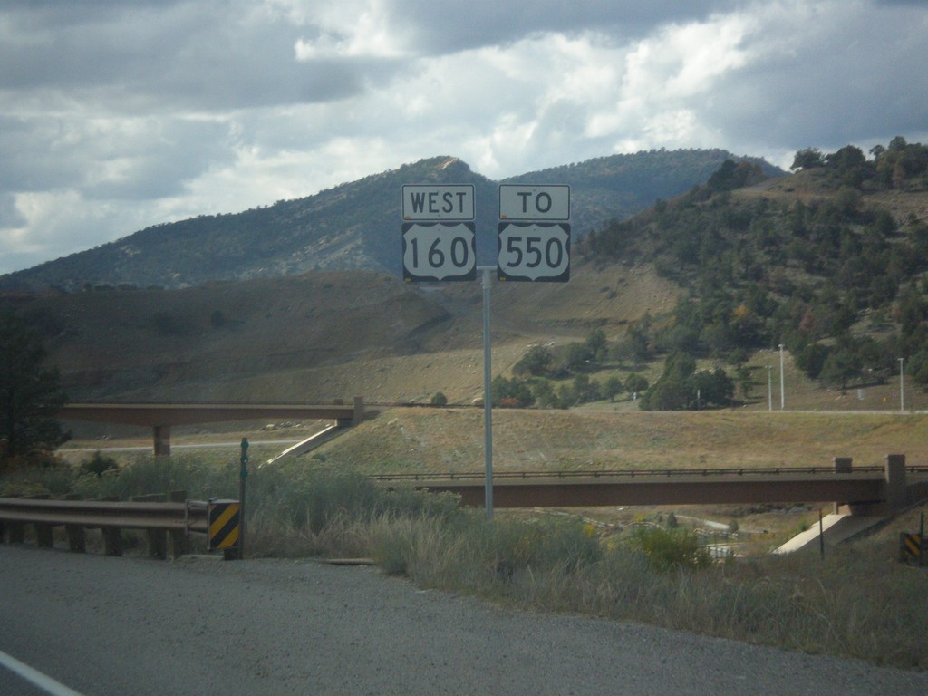 US-160 West/To US-550