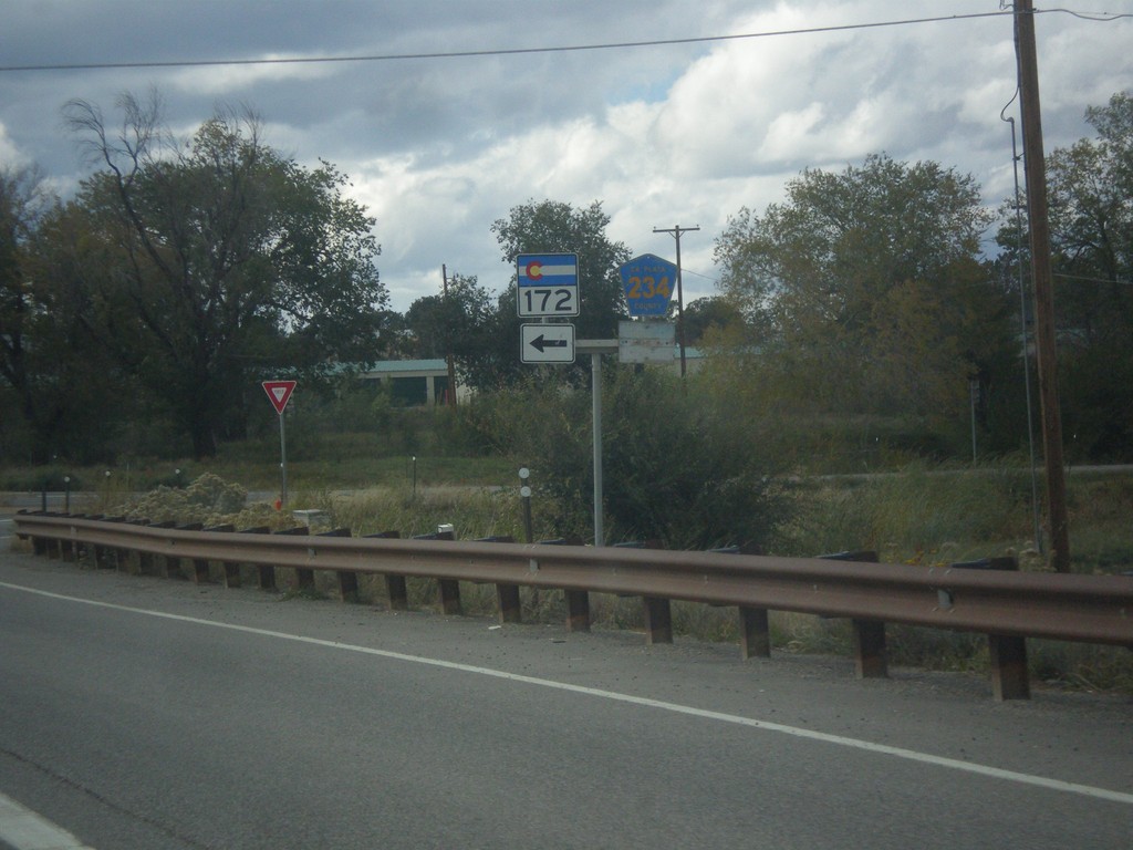 US-160 West at CO-172/CR-234