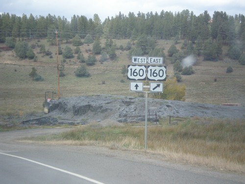 End US-84 West at US-160