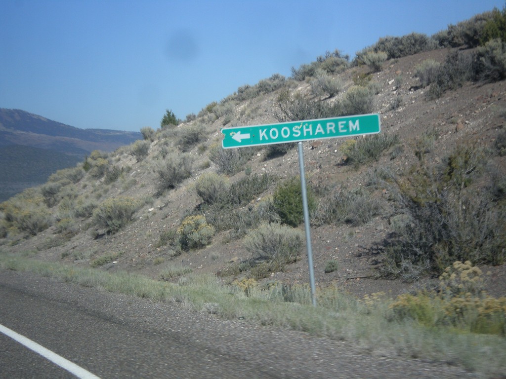 UT-24 West at Koosharem Cutoff