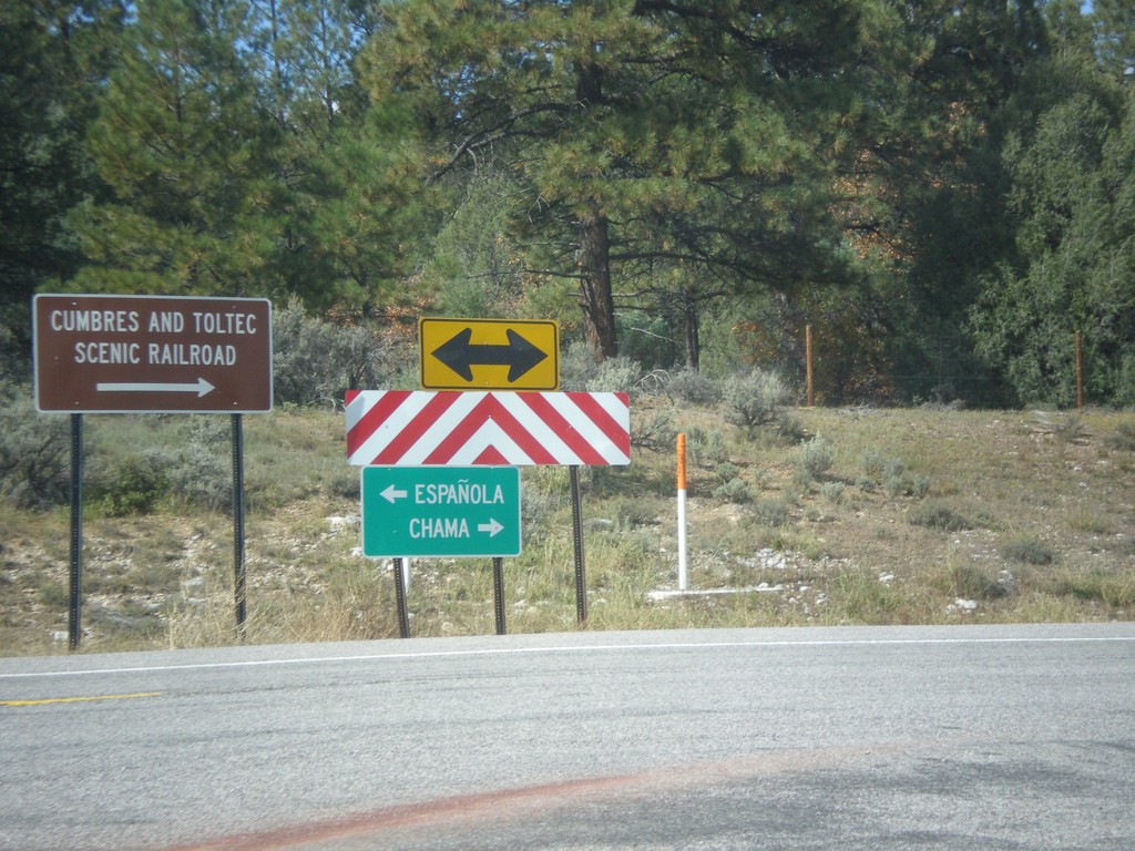 US-64 West at US-84