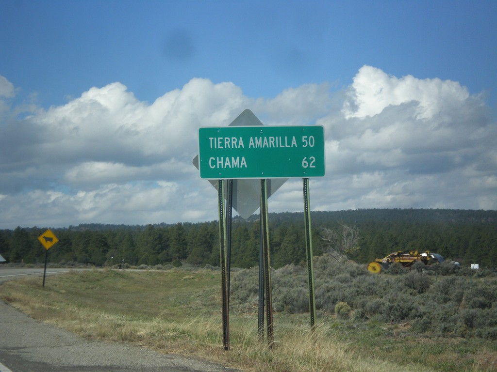 US-64 West - Distance Marker