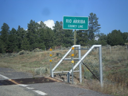 US-64 West - Rio Arriba County Line