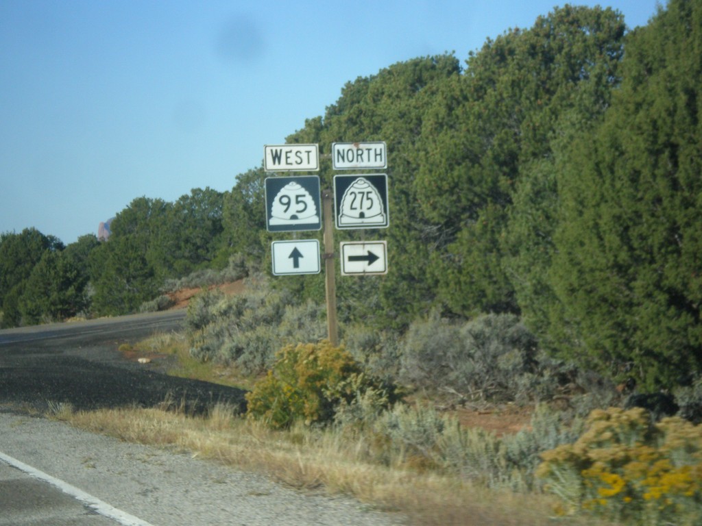 UT-95 West at UT-275