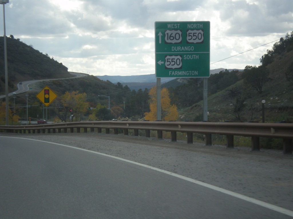 US-160 West at US-550 South