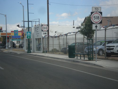 BL-25 North (Grand Ave.) Approaching NM-104