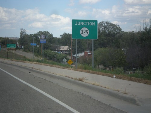 BL-25 North (Grand Ave.) Approaching NM-329