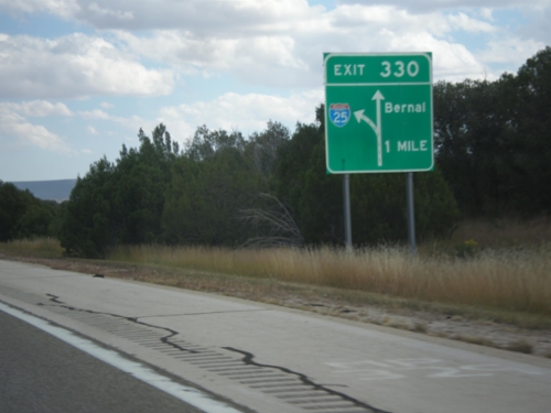 I-25 North - Exit 330