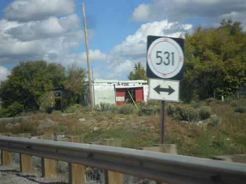 US-64 West/US-84 North at NM-531