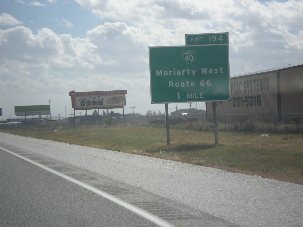 I-40 East Approaching Exit 194