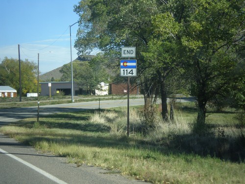 End CO-114 at US-285