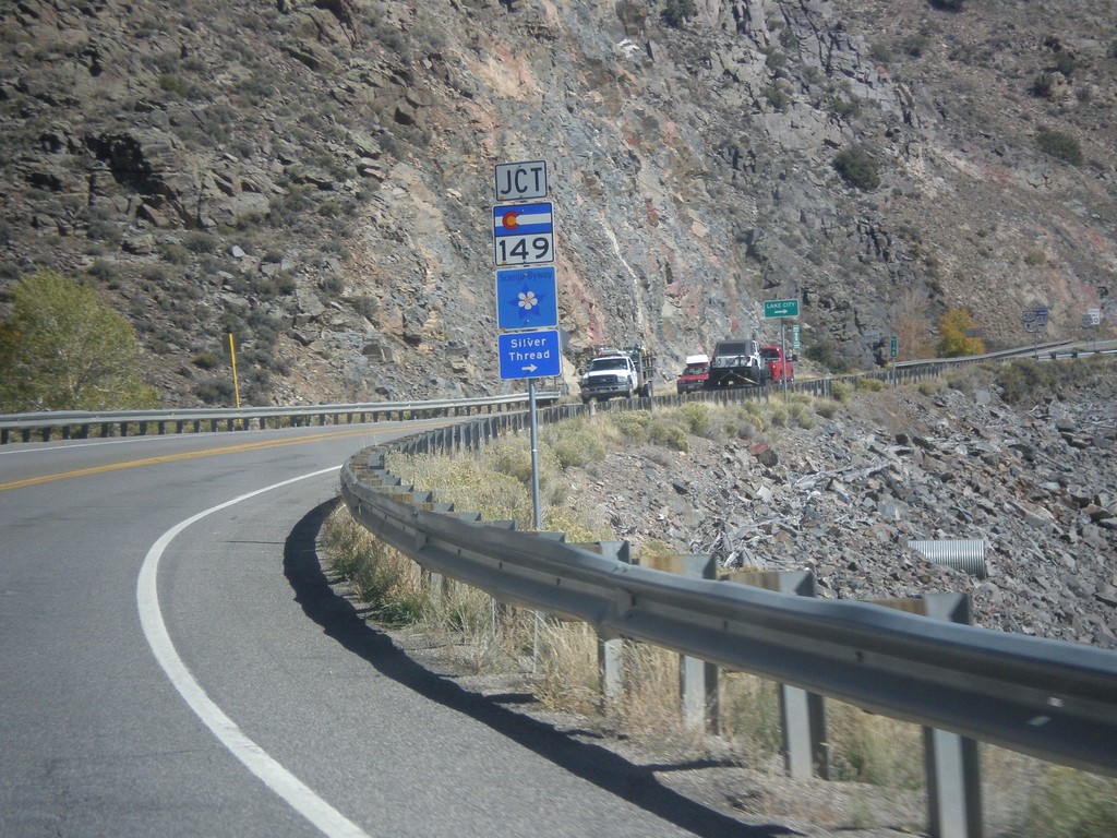 US-50 East Approaching CO-149