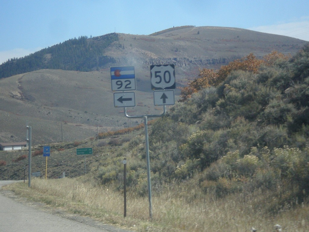 US-50 East at CO-92