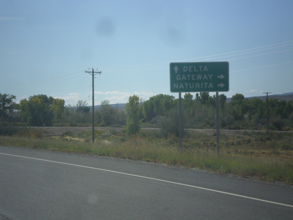 US-50 East at CO-141 South