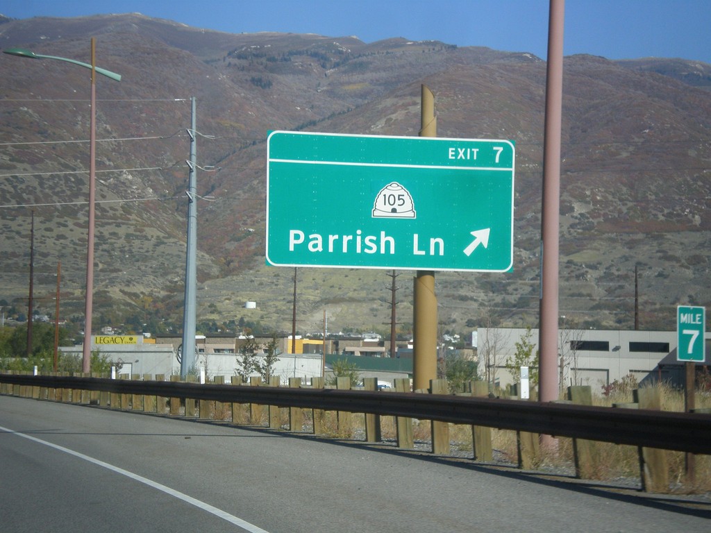 Legacy Parkway (UT-67) North - Exit 7