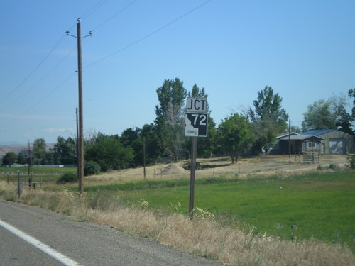 US-30 West Approaching ID-72